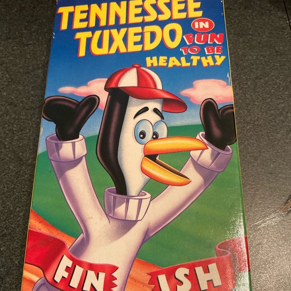 Tennessee Tuxedo fun to be healthy fun facts Vhs - Picture 1 of 2